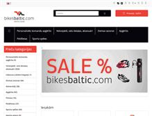 Tablet Screenshot of bikesbaltic.com